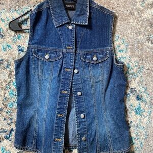 Chico's Indigo Denim Vest
